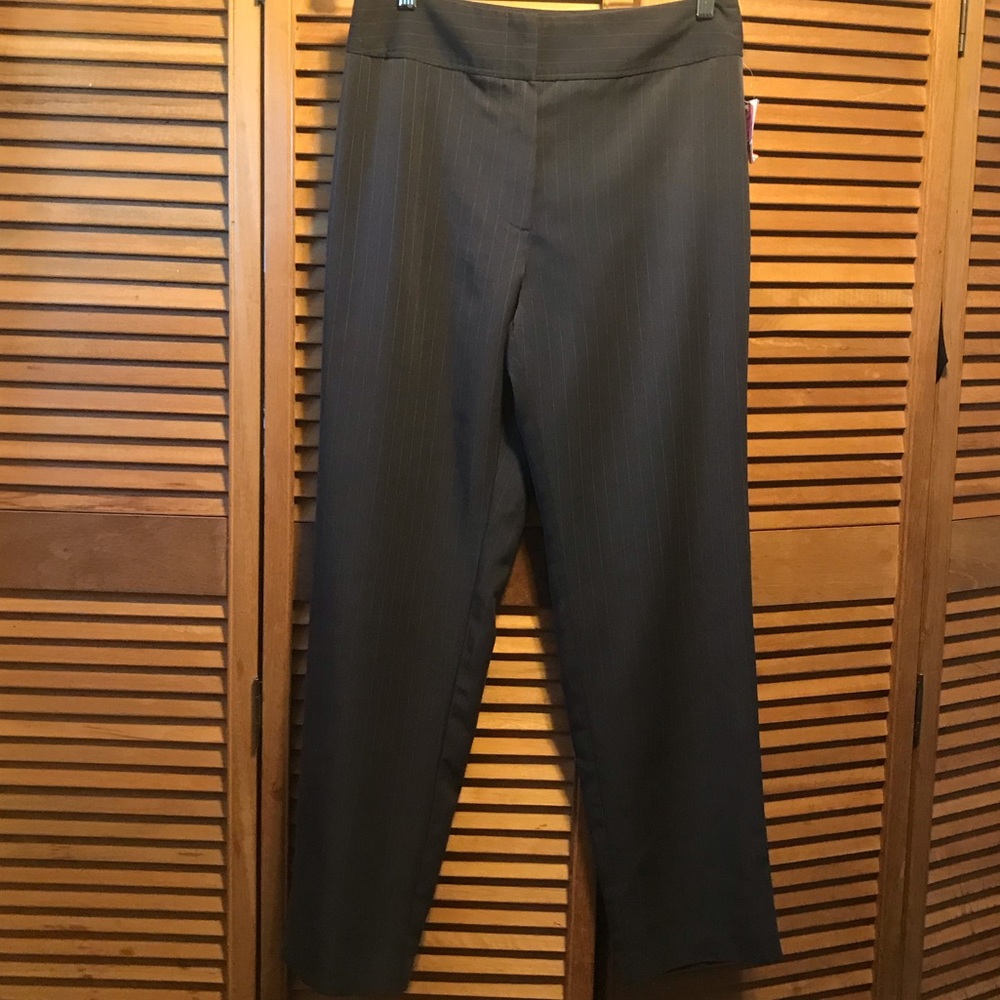 Wildlife Sportswear Grey Pinstriped Pants
